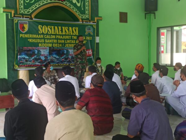Sosialisasi Pendaftaran Calon Prajurit TNI