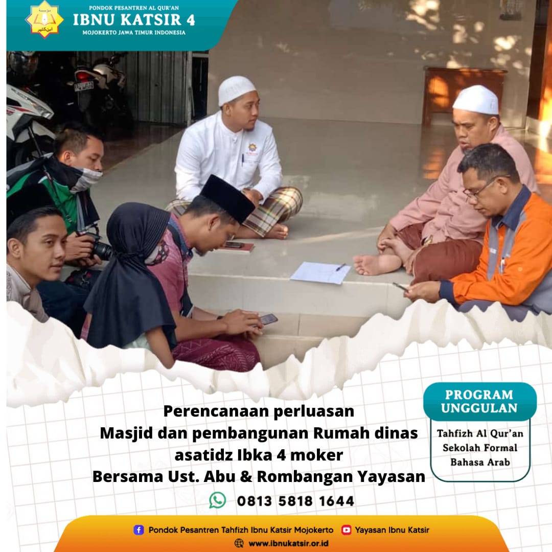 Perluasan Masjid dan Pembangunan Asrama Asatidz untuk Ibka 4 Perluasan Masjid dan Pembangunan Asrama Asatidz untuk Ibka 4