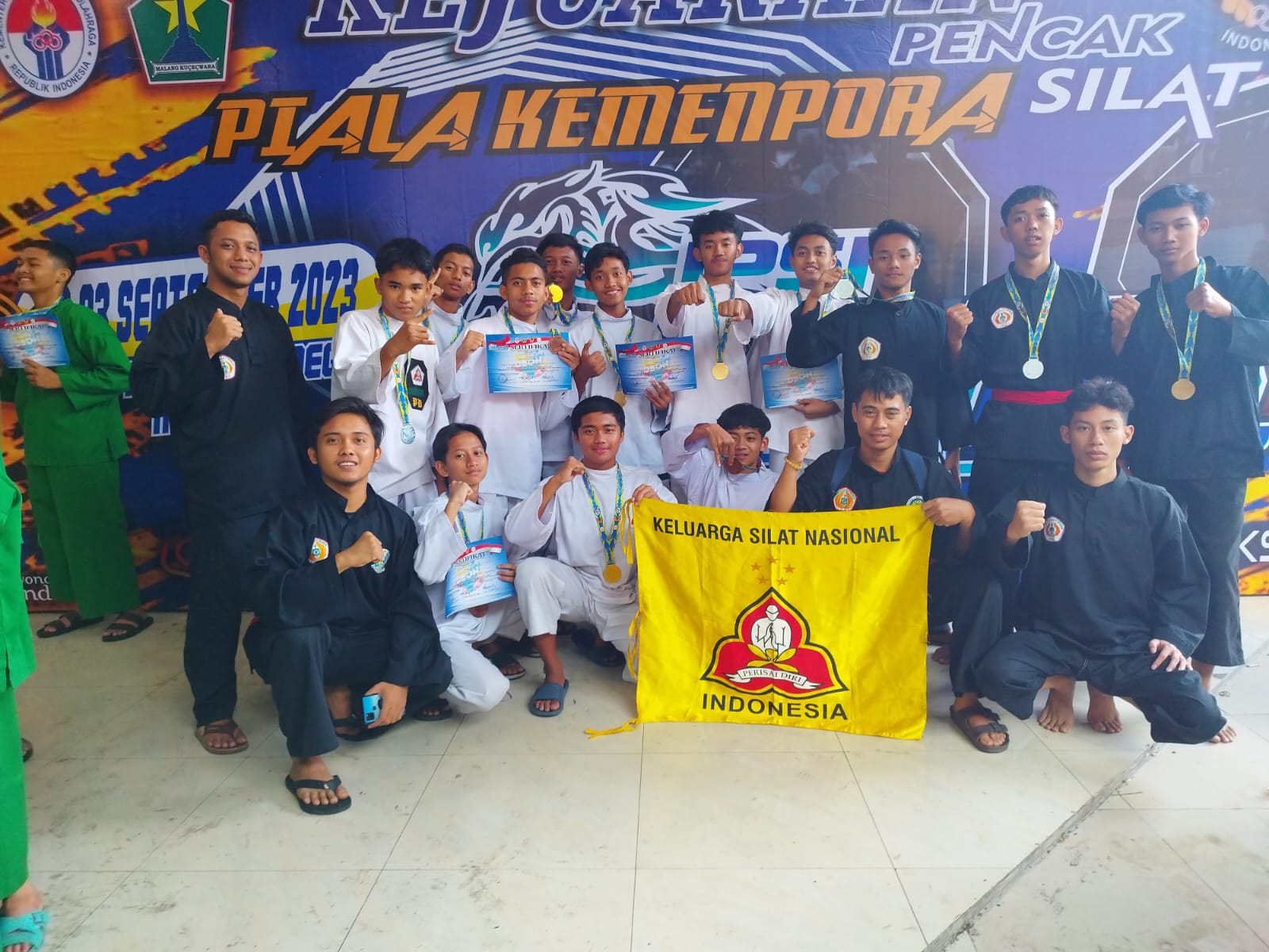 Borongan Juara di Malang Championship