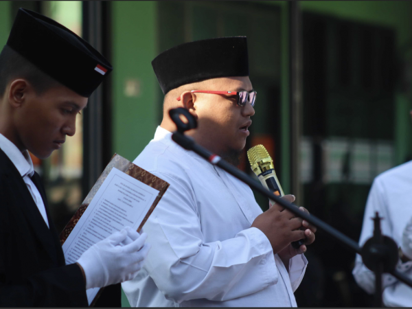 Upacara Bendera Bersama di PPA Ibnu Katsir 1