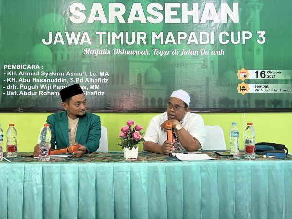 Hadiri Sarasehan Jawa Timur Mapadi Cup, Kyai Abu Berikan Solusi Praktis Perihal SDM Untuk Pesantren