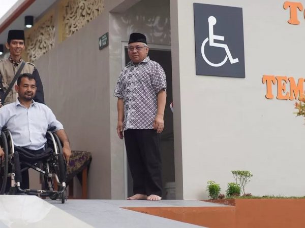 Masjid Ibnu Katsir Resmikan Toilet Ramah Disabilitas Pertama di Jember
