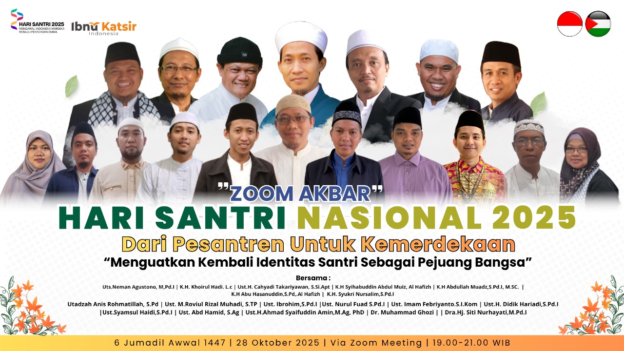 Zoom Akbar Hari Santri Nasional 2025: Dari Pesantren Untuk Kemerdekaan