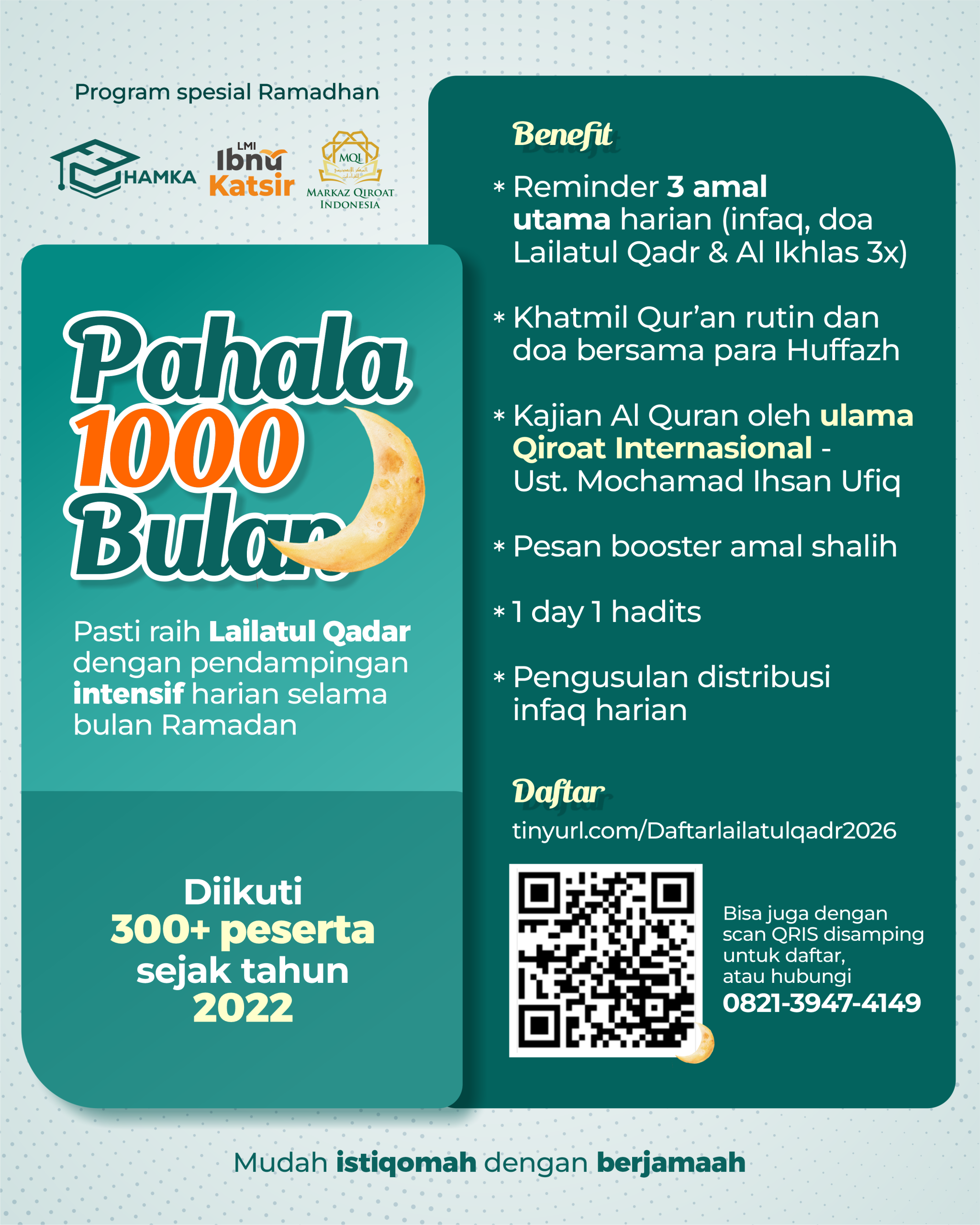 Program 1000 Bulan, Pasti Raih Lailatul Qodar